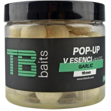 TB BAITS - Plovoucí Boilie Pop-Up White Garlic + NHDC 16 mm 65 g