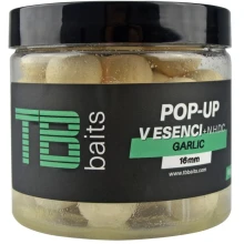 TB BAITS - Plovoucí Boilie Pop-Up White Garlic + NHDC 16 mm 65 g