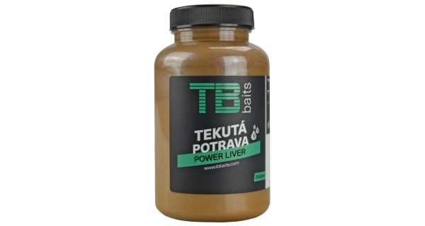 TB BAITS - Tekutá potrava Power Liver 250 ml