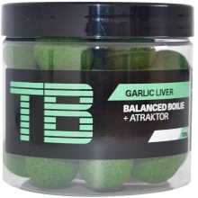 TB BAITS - Vyvážené Boilie Balanced Garlic Liver 100 g - 16 mm