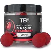 TB BAITS - Vyvážené boilie Balanced GLM Squid Strawberry 16 mm 100 g