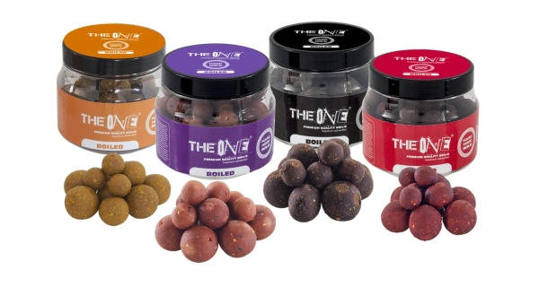 THE ONE - Boilies Purple Hook Soluble Krab Borůvka 22 mm 150 g
