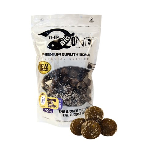 THE ONE - Boilies The Big One in Salt 24 mm 900 g Lemon Fish Garlic