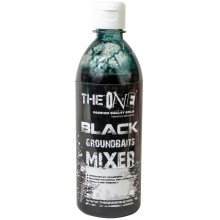 THE ONE - Booster Groundbaits Mixer Black Chobotnice - Švestka 500 ml