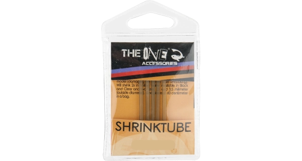 THE ONE - Bužírka 1,2 mm 60 cm průhledná hnědá