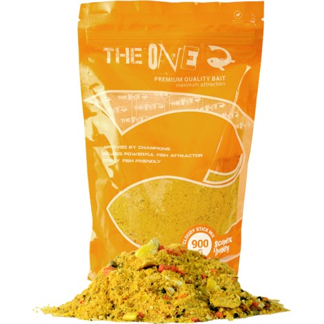 THE ONE - Drcené boilie Cloudy Stick Mix Gold 900 g