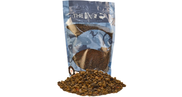 THE ONE - Drcené pelety Crumble Mix Krill Pepper 800 g