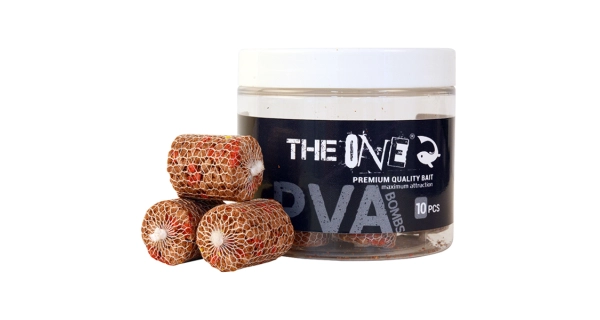 THE ONE - Hotové PVA BOMBS 10 ks Smoked Fish