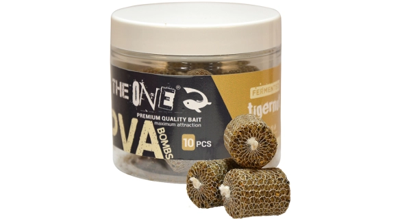 THE ONE - Hotové PVA Fermented One Pva Bombs 10 ks Tigernut
