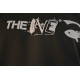 THE ONE - Mikina s kapucí Black Fine Grey vel. M