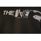THE ONE - Mikina s kapucí Black Fine Grey vel. S