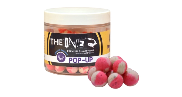 THE ONE - Plovoucí boilie Pop-up 10-12 mm 60 g Lemon Fish Garlic