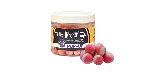 THE ONE - Plovoucí boilie Pop-up 10-12 mm 60 g Lemon Fish Garlic