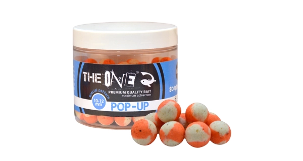 THE ONE - Plovoucí boilie Pop-up 10-12 mm 60 g Scopex Squid