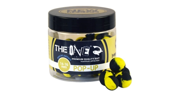 THE ONE - Plovoucí boilie Pop-up 14-16 mm 60 g Halibut Med