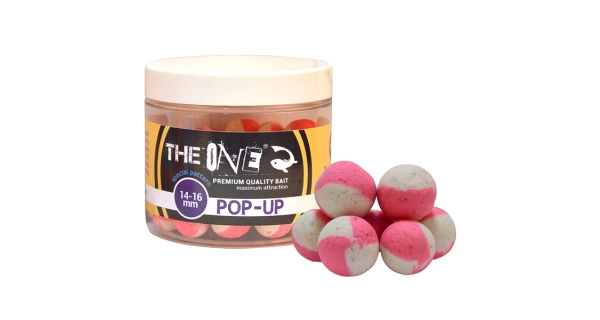 THE ONE - Plovoucí boilie Pop-up 14-16 mm 60 g Lemon Fish Garlic