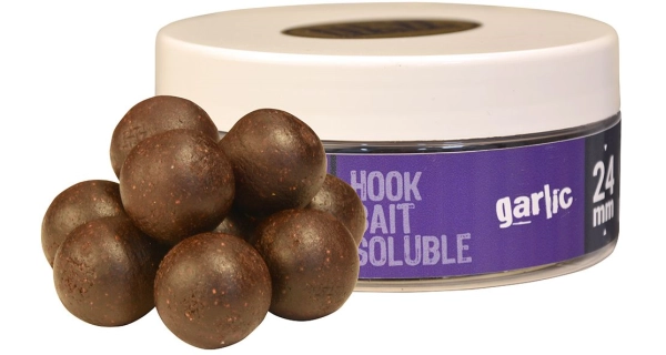 THE ONE - Rozpustné boilie Hook Bait Soluble Purple 24 mm 150 g