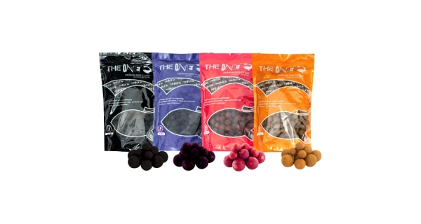 THE ONE - Rozpustné boilie Purple Soluble 18 mm 1 kg