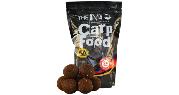 THE ONE - Rozpustné Boilies Carp Food Soluble Spicy Squid 1 kg 24 mm