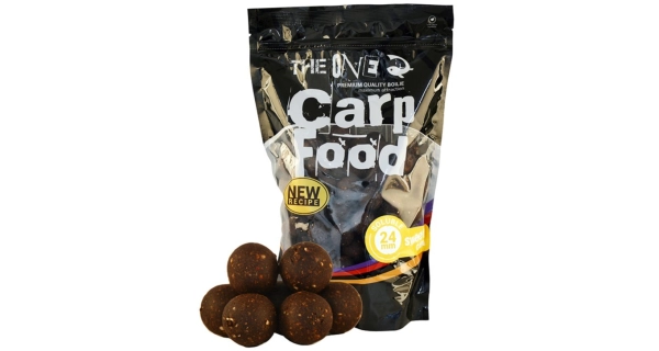 THE ONE - Rozpustné Boilies Carp Food Strawberry & Mussel 1 kg 24 mm