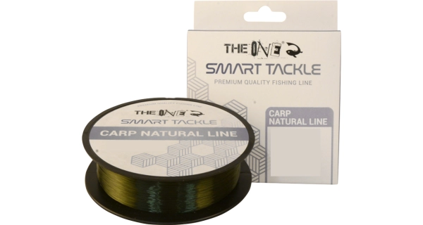 THE ONE - Vlasec Carp Natural Line Neutral Green 0,35 mm 300 m