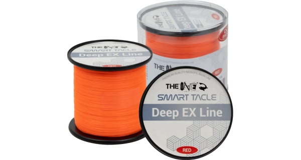 THE ONE - Vlasec Deep EX Line Soft Red 0,22 mm 300 m