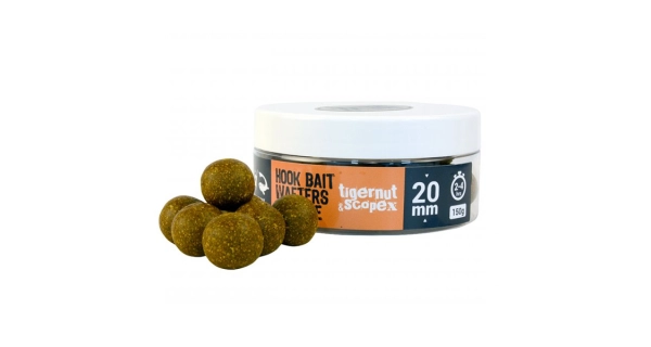THE ONE -  Vyvážené boilie Hook Bait Wafters Soluble 20 mm 150 g Gold