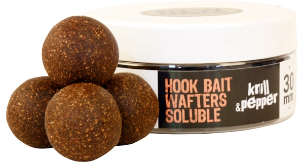 THE ONE - Wafters Big One Hookbait Wafters Soluble Krill Pepper 30 mm 120 g