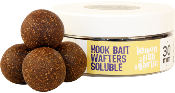 THE ONE - Wafters Big One Hookbait Wafters Soluble Lemon Fish Garlic 30 mm 120 g