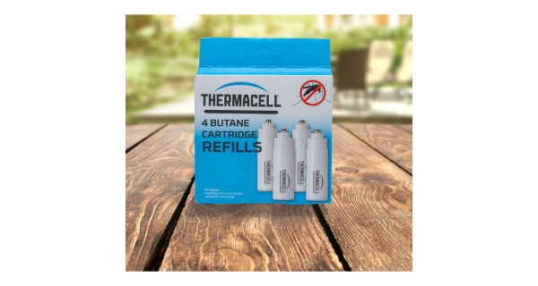 THERMACELL - Náhradní butanová náplň C-4 4 ks