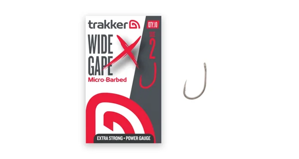 TRAKKER - Háček Wide Gape XS Hooks Micro Barbed vel. 2 10 ks