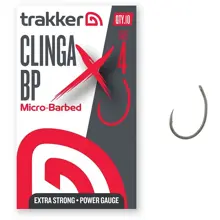 TRAKKER - Háčky Clinga BP XS Hooks Micro Barbed vel. 4