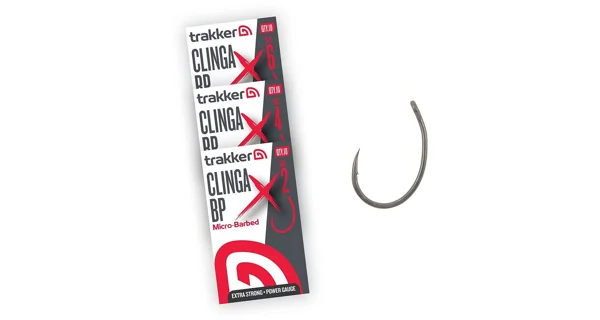 TRAKKER - Háčky Clinga BP XS Hooks Micro Barbed vel. 4