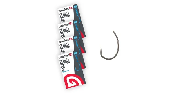 TRAKKER - Háčky Clinga SP Hooks Barbless vel. 8