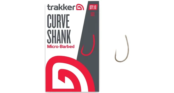 TRAKKER - Háčky Curve Shank Hooks Micro Barbed vel. 4 10 ks