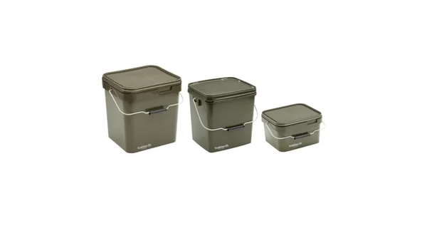 TRAKKER - Kbelík Olive Square Container 13 l