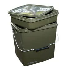 TRAKKER - Kbelík Olive Square Container 13 l