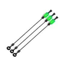TRAKKER - Kompletní Bobbin Clinga Dumpy Kit Green zelený 3 ks