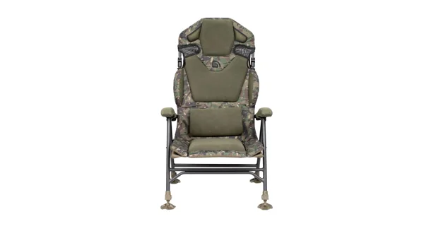 TRAKKER - Křeslo komfortní s područkami Levelite Camo Longback Recliner