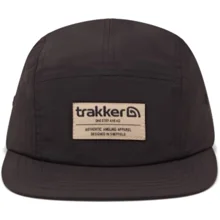TRAKKER - Kšiltovka 5 Panel Black Cap