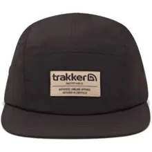 TRAKKER - Kšiltovka 5 Panel Black Cap