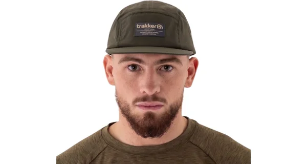TRAKKER - Kšiltovka 5 Panel Green Cap