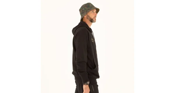 TRAKKER - Mikina CR Logo Hoody Black Camo vel. M