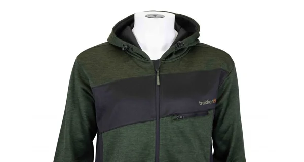 TRAKKER - Mikina Marl Fleece Back Hoody vel. 3XL