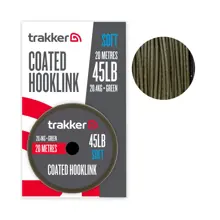 TRAKKER - Návazcová šňůra Soft Coated Hooklink Green 20,4 kg 20 m