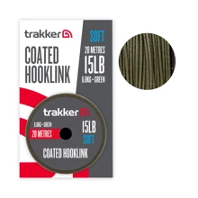 TRAKKER - Návazcová šňůra Soft Coated Hooklink Green 6,8 kg 20 m