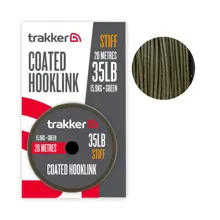 TRAKKER - Návazcová šňůra Stiff Coated Hooklink 15,9 kg 20 m