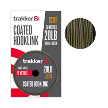 TRAKKER - Návazcová šňůra Stiff Coated Hooklink 9,8 kg 20 m