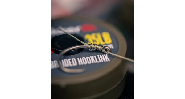 TRAKKER - Návazcová šňůrka Raid Braided Hooklink 0,35 mm 11,3 kg 20 m