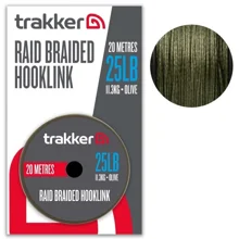 TRAKKER - Návazcová šňůrka Raid Braided Hooklink 0,35 mm 11,3 kg 20 m